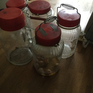 梅酒、シロップ用ビン差し上げますの画像