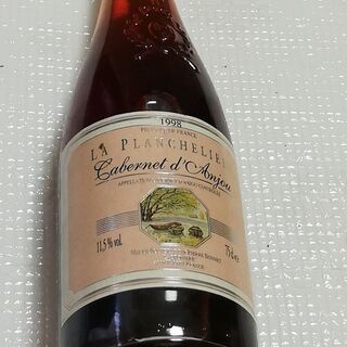 未開封　【果実酒】カベルネ・ダンジュ　1998　750ml の画像