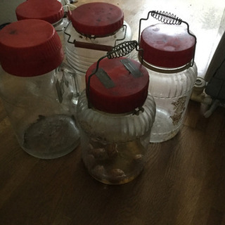 梅酒、シロップ用ビン差し上げますの画像