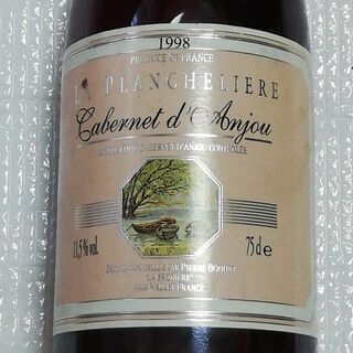 未開封　【果実酒】カベルネ・ダンジュ　1998　750ml の画像