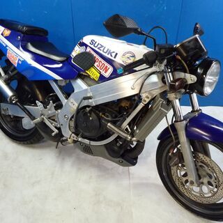 SUZUKI ウルフ250 白/青 格安配送キャンペーン 期間限...