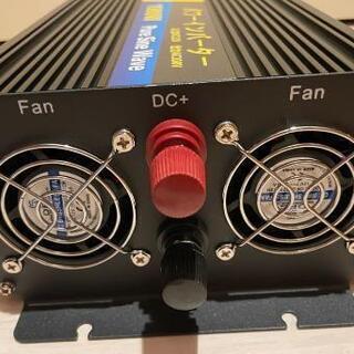 純正弦波 カー インバーター  DC / AC  12V → 100V  1000wの画像