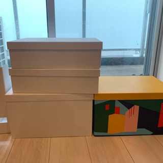 IKEA TJENA箱セット