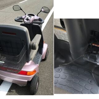 スズキ　セニアカー　ET4D（　シニアカー　）　 動作確認済　バッテリ新品　条件付き送料無料の画像