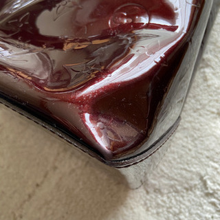 LOUIS VUITTON ウィルシャーPM ヴェルニ エナメル バッグの画像