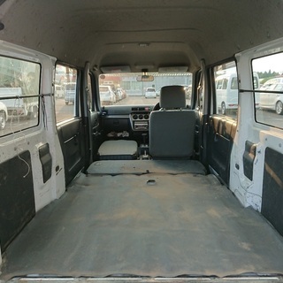 働くくるま軽バン入りました！分割払い可‼️車検2年付き！【名変代込み】車内広い！人気のホンダ アクティバン☆両側スライドドア☆ルーフキャリア付き☆ドラレコ付き！そのまま乗って帰れます。の画像