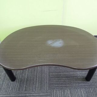 ニトリ ローテーブル ビーンズ ダークブラウン