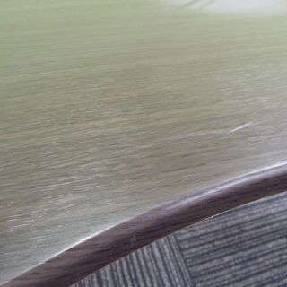 ニトリ ローテーブル ビーンズ ダークブラウンの画像