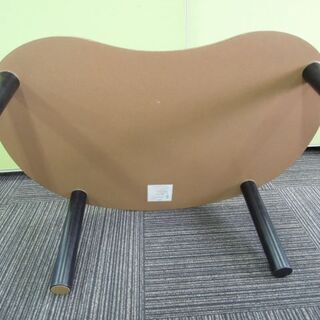 ニトリ ローテーブル ビーンズ ダークブラウンの画像