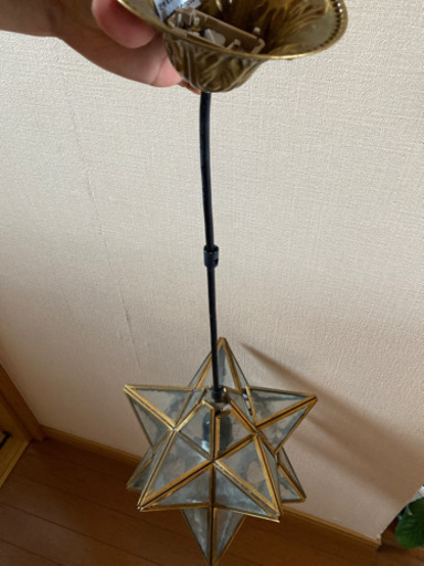 照明　インテリア　星