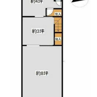 ★貸店舗・事務所★昭和町駅１０分　２階建て約５０㎡　トイレ・シャ...