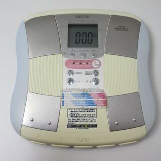 jtp-0310　TANITA　体重計　ホワイト　ヘルスメーター...