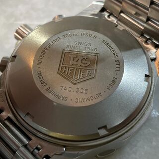 【愛品倶楽部柏店 店頭同時販売中】TAG HEUER　タグホイヤー　740.306　クロノグラフ　ダイバーウォッチ　現状販売【問合わせ番号：106-013194 002】柏市周辺（柏、松戸、流山、我孫子）出張買取 引越し 処分 不要 生前整理 遺品整理 ご相談下さい！の画像