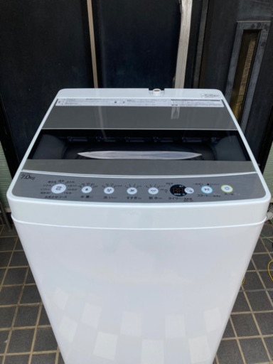 お値下げしました。超〜美品‼️ 全自動電気洗濯機7.0kg 【Haier製】2020年モデル