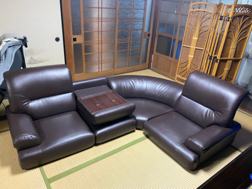 4点コーナーソファー