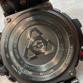 【愛品倶楽部柏店】CASIO ｶｼｵ G-SHOCK MTG-B1000-1AJF Bluetooth®搭載 ﾀﾌｿｰﾗｰ MULTIBAND6の画像