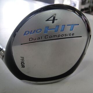 セール中につき、通常特価3,278円より半額の1,639円!　ゴルフクラブ　プロギア DUO HIT Dual Composite 4FW　M-40の画像