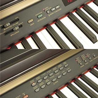 ss2608【中古】　ヤマハ　電子ピアノ　クラビノーバ　CLP-120　ダークブラウン　YAMAHA　Clavinova　デジタルピアノ　こげ茶　椅子付き　88鍵盤　ニューダークローズウッド調　ペダル付　鍵盤楽器の画像