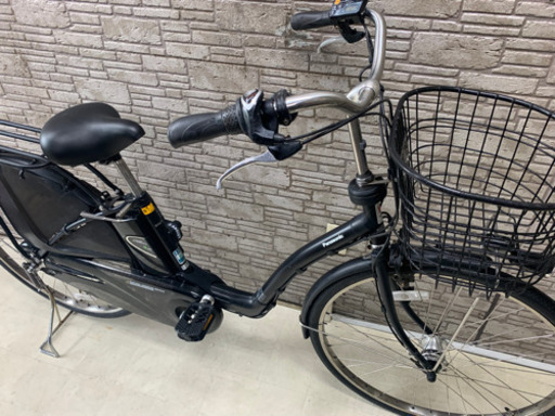 東京23区配達無料　新基準　Panasonic パナソニック ギュットプラス8Ah リチウム 電動自転車 中古自転車パナ26