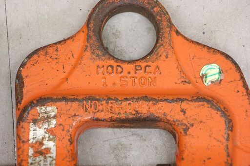 日本クランプ JAPAN CLAMP レンフロークランプ MOD.PCA 1.5ton 1.5t NO.15-0448 (HD1003kwxY)