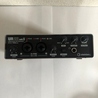 オーディオインターフェース　ur22mk DTMの画像