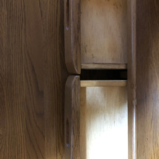 オクモト 勉強机 天然木デスクの画像