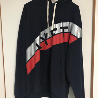 LYFT Stripe Pullover Hoodie - Navy