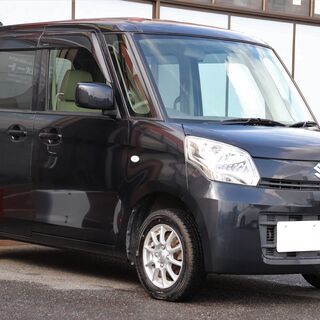 乗出し価格！！ 車検２年付 スペーシア 25年式 13.4万km 4WD 修復歴無し スマートキー タイミングチェーン 全国名変無料 諸費用コミコミ！の画像