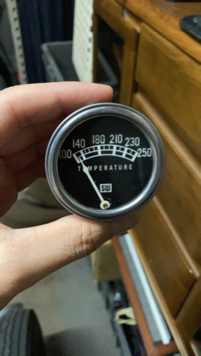 フォード　アメ車　スチュワートワーナー　ハーレー　水温計