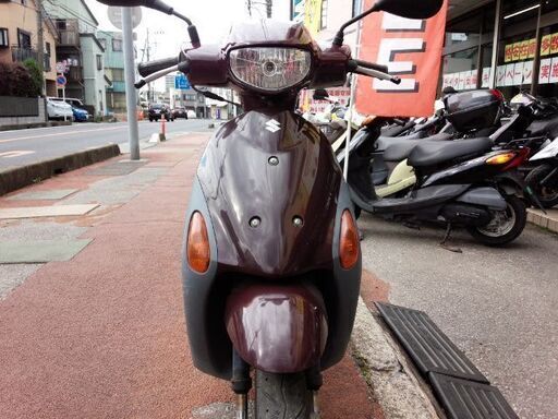 NO.3860　レッツ４　４サイクルエンジン フューエルインジェクション　ブラウン　☆彡