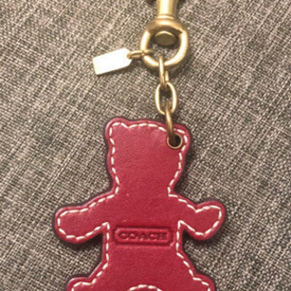 COACH クマのキーホルダーの画像