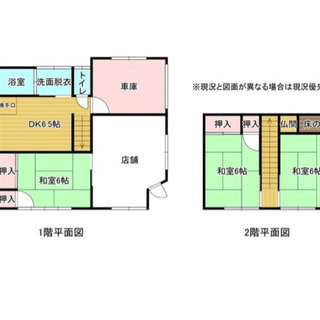 【DIY可/1棟戸建て】住居付き店舗を自由度高く使いませんか？事...