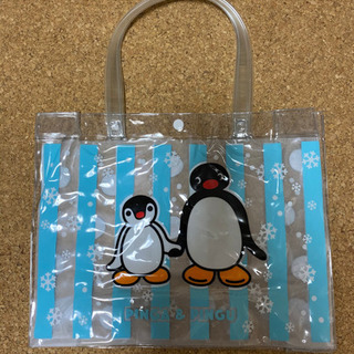 【お取引中】ピングー　ビニールバッグの画像