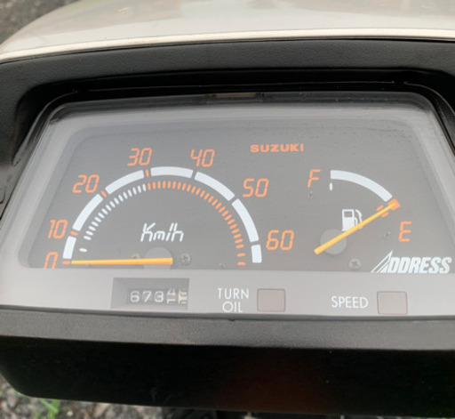 アドレス50  原付　バイク　50cc   車体