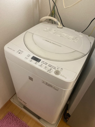 洗濯機　シャープ製