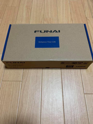 〈値下げ〉７月第７弾　新品未使用　4Kチューナー　フナイ　在庫2/4
