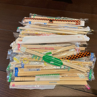 個包装割り箸　40-50本程度