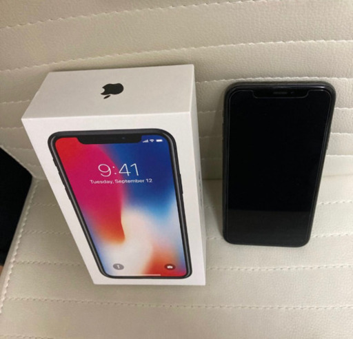 【美品】iPhone X Space Gray 64 GB SIMフリー