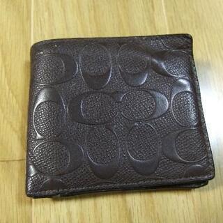 (お取引中)コーチ 男物 財布 の画像