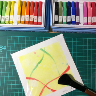 パステル和みアート