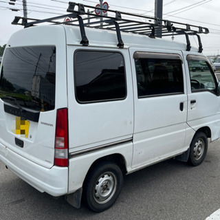 (売約)H17 スバルサンバーバン 2WD エアコン パワステ ナビ付の画像