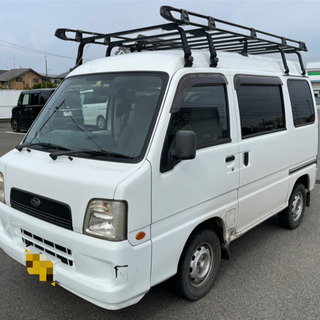 (売約)H17 スバルサンバーバン 2WD エアコン パワステ ナビ付の画像