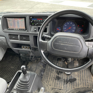 (売約)H17 スバルサンバーバン 2WD エアコン パワステ ナビ付の画像