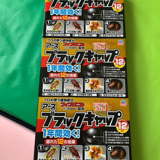 ブラックキャップ　新品未開封　5月購入　12個×3