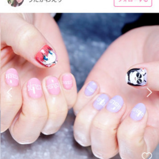 らんま1/2ネイル