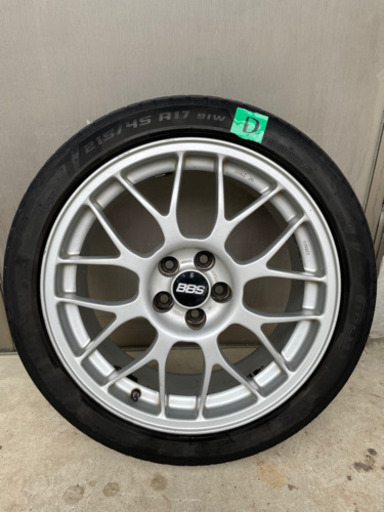 BBS 17×7JJ PCD100 +48 215/45-17 プリウス 86