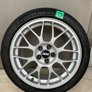 BBS 17×7JJ PCD100 +48 215/45-17 プリウス 86の画像
