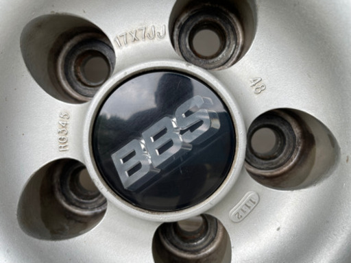 BBS 17×7JJ PCD100 +48 215/45-17 プリウス 86