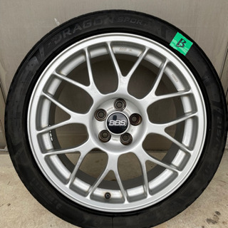 BBS 17×7JJ PCD100 +48 215/45-17 プリウス 86の画像