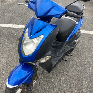 売約済み　KYMCO アジリティ125 実走4000キロ　二種　青　普通に乗れる　福岡市の画像
